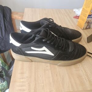 Black and White Casual Men's Shoes